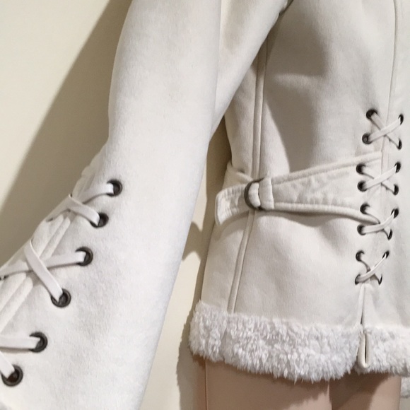 GORGEOUS Sherpa lined Victoria’s Secret jacket XS - Picture 4 of 11